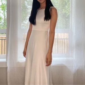 Jenny Yoo Lara Midi Dress - Ivory